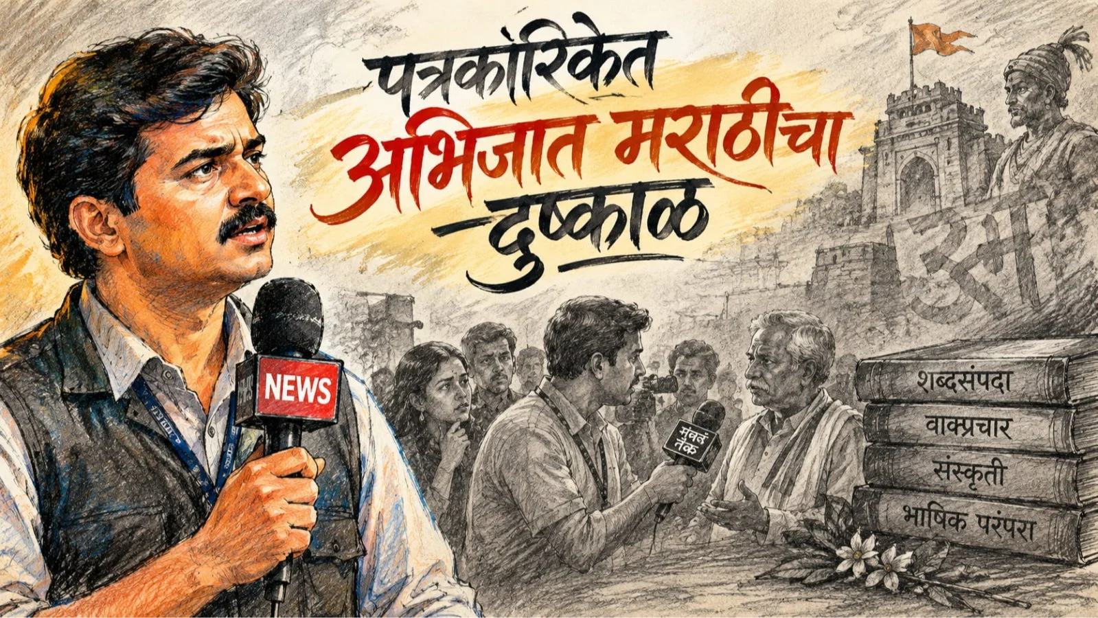 Patrakaritet Abhijat Marathicha Dushkal – Jagdish Kabre Patrakaritet Abhijat Marathicha Dushkal – Jagdish Kabre
