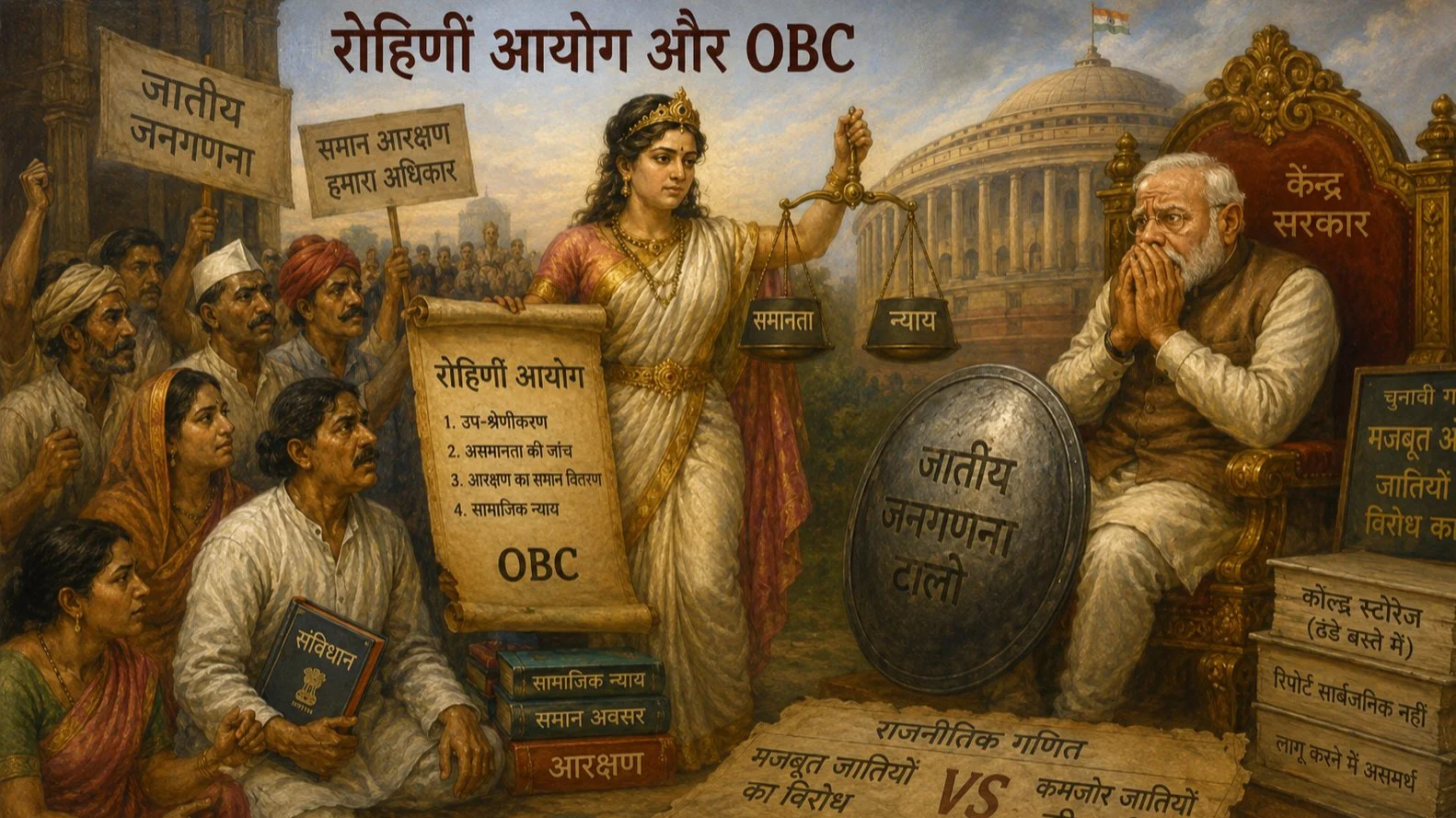 Rohini Commission OBC Reservation and the Caste Census Debate Rohini Commission OBC Reservation and the Caste Census Debate
