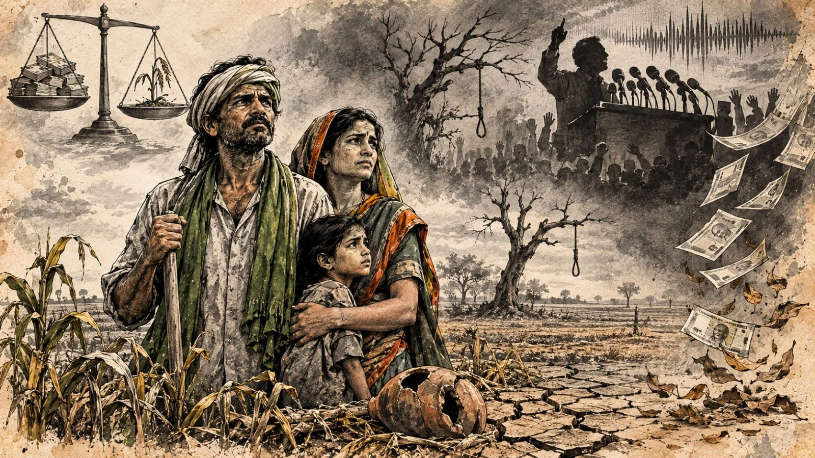 rupees 500 Crore Kisanon Ke Liye Rajneetik Sauda Nahi Kisan Atmahatya Ko Na Kaho