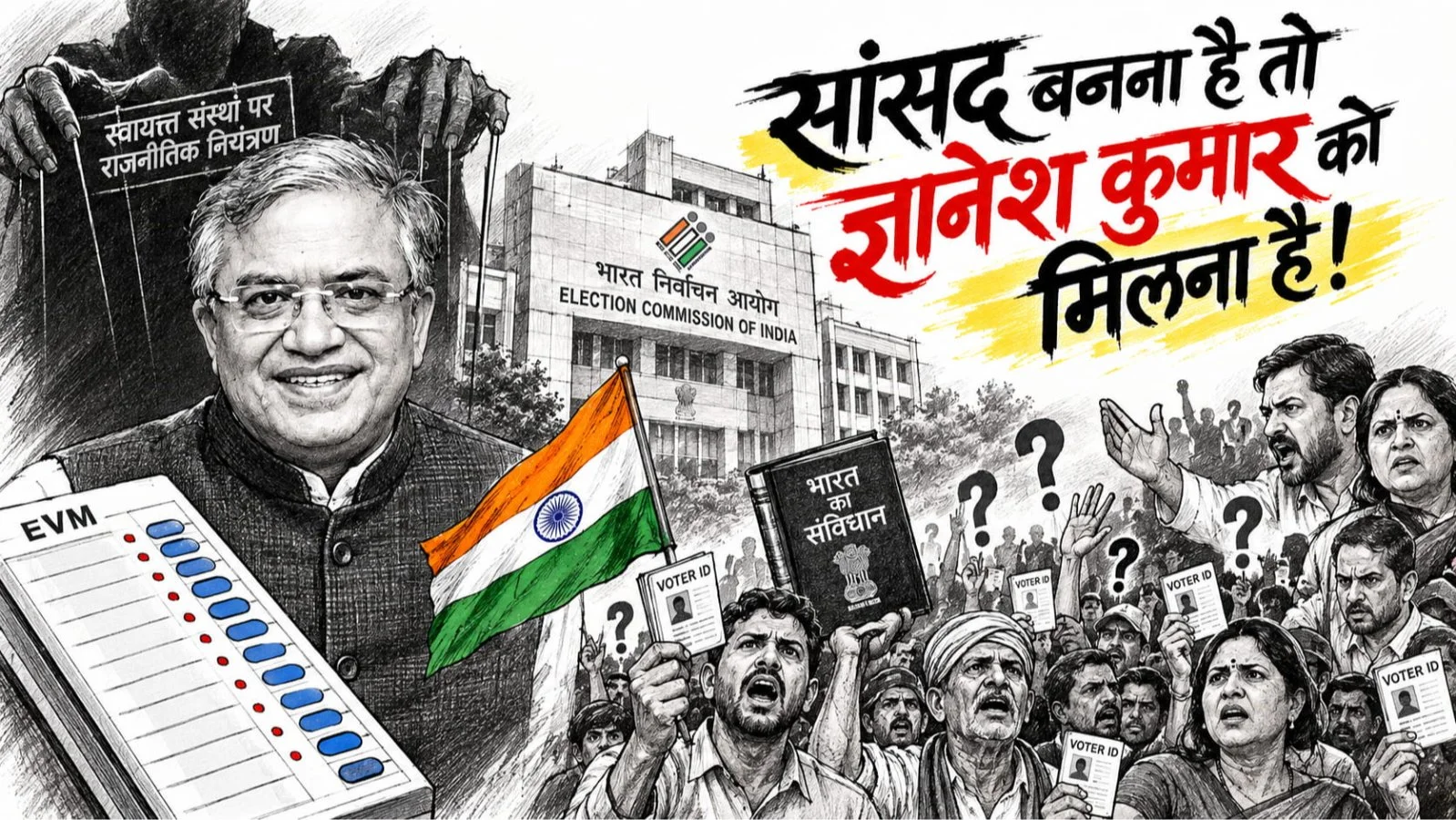 Sansad Banna Hai To Gyanesh Kumar Ko Milna Hai Sansad Banna Hai To Gyanesh Kumar Ko Milna Hai