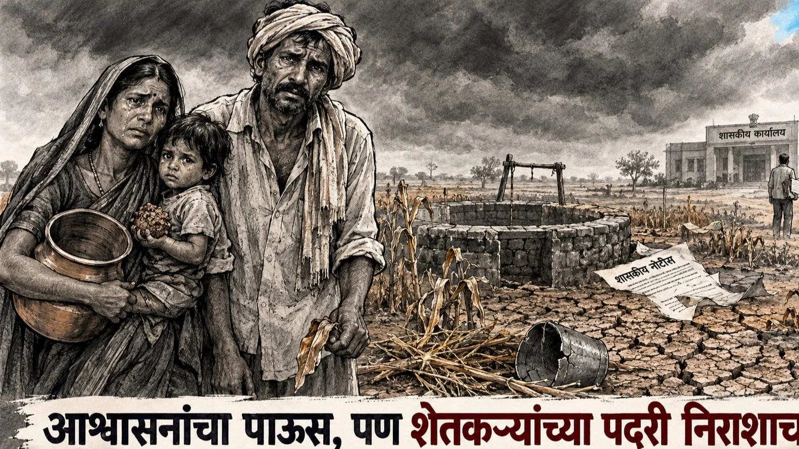 Sarkar Dushkalagrastanna Madatisathi Vat Pahayla Lavtay