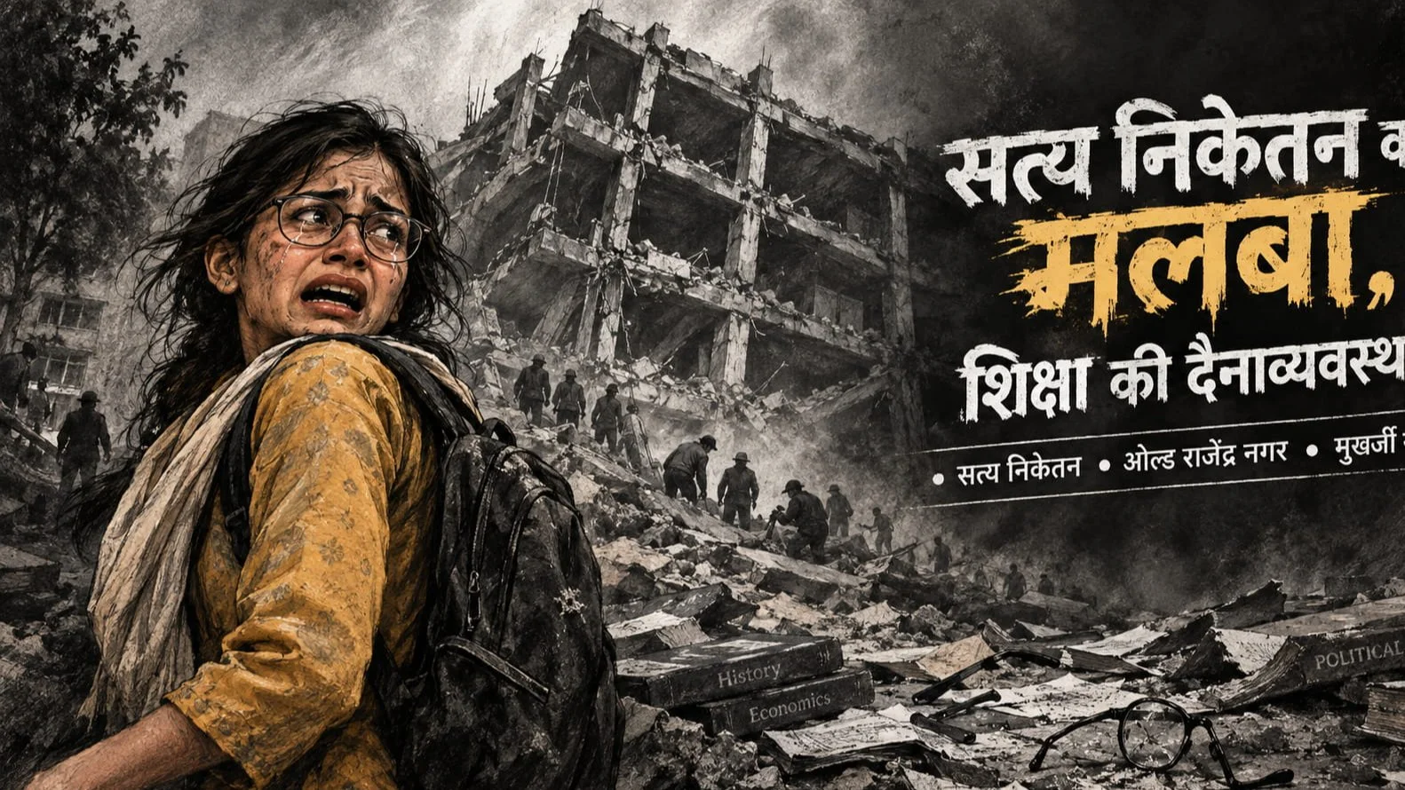 Satya Niketan ka Malba Shiksha ki Durdasha