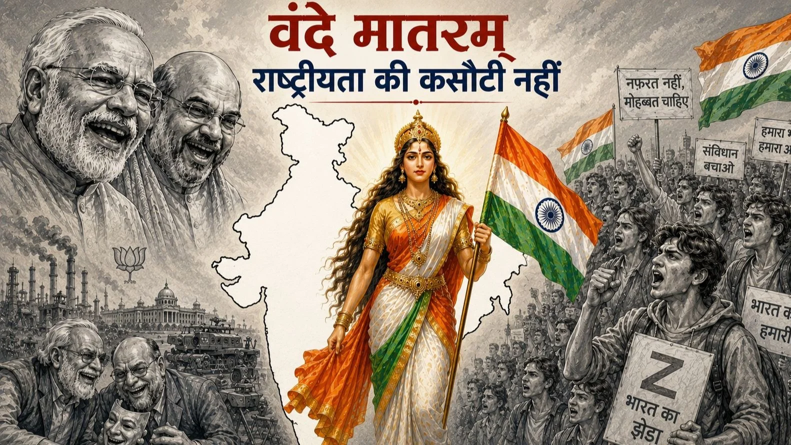 Vande Mataram Rashtriyata Ki Kasauti Nahi Vande Mataram Rashtriyata Ki Kasauti Nahi