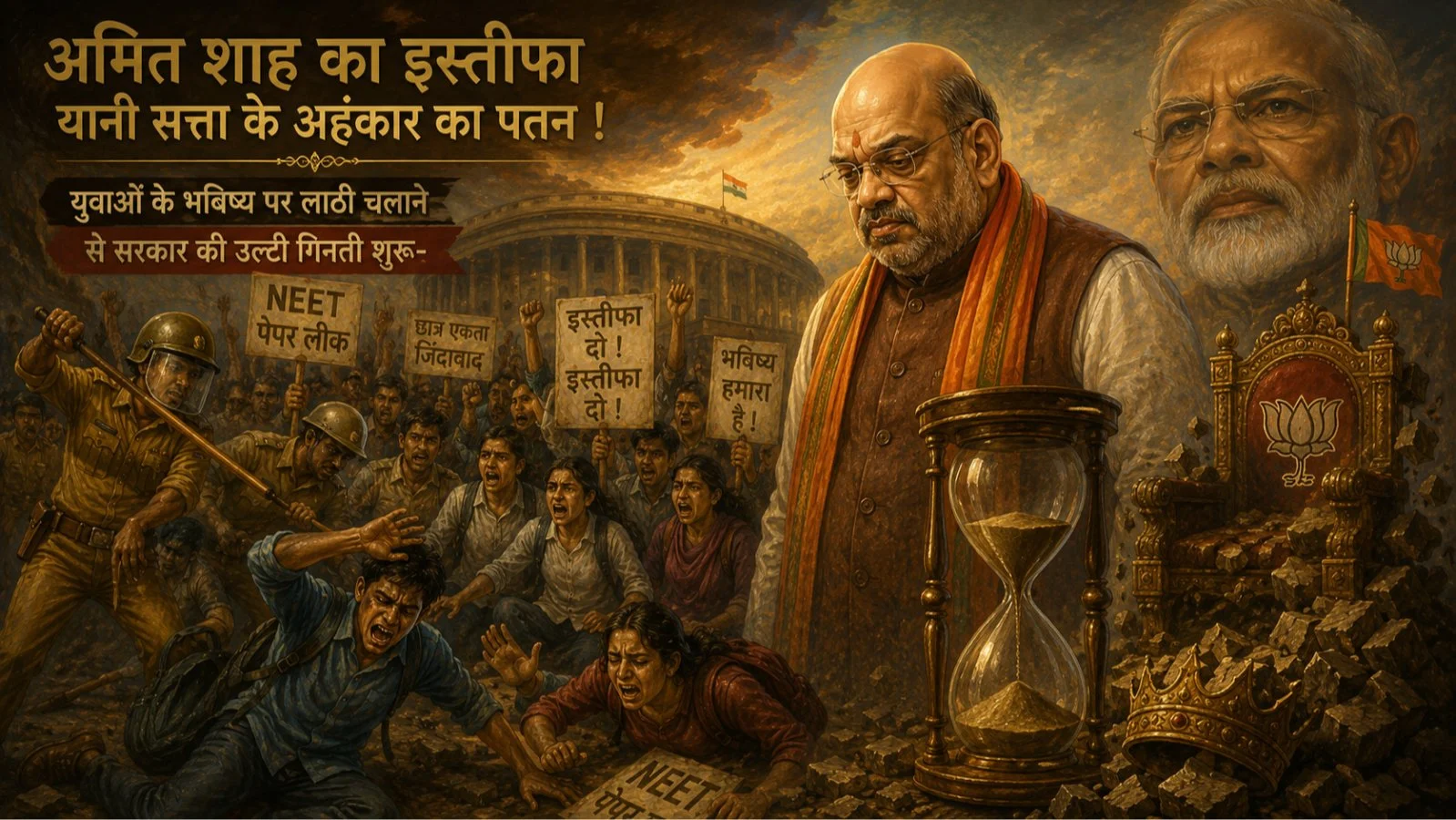 Will Amit Shahs Resignation Is This the Beginning of the End for the Modi Government Will Amit Shahs Resignation Is This the Beginning of the End for the Modi Government
